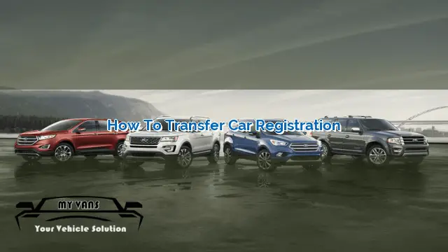 how to transfer car on company name