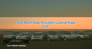 How Much Does a Custom License Plate Cost?