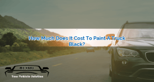 How Much Does it Cost to Paint a Truck Black?