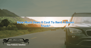 How much does it cost to rent a boom truck?