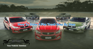 How to Draw a Fire Truck Step by Step