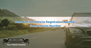 How to Find Vehicle Registration Number from Chassis Number