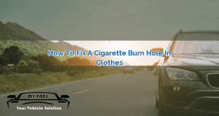 How to Fix a Cigarette Burn Hole in Clothes