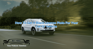 How to Get a Black License Plate for Your Car or Vehicle