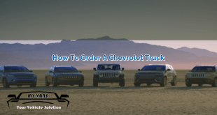 How to Order a Chevrolet Truck