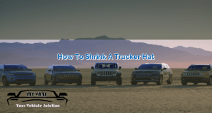 How to Shrink a Trucker Hat