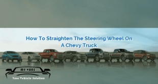 How to Straighten the Steering Wheel on a Chevy Truck