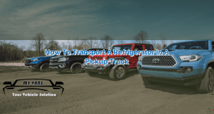 How to Transport a Refrigerator in a Pickup Truck