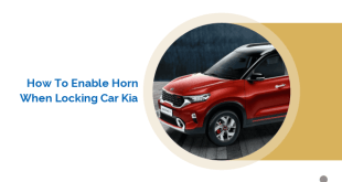 How to Enable Horn When Locking Car Kia