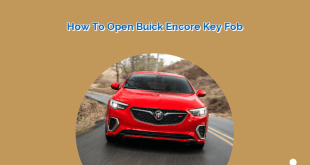 How to Open Buick Encore Key Fob