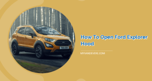 How to Open Ford Explorer Hood