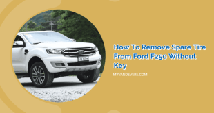 How to Remove Spare Tire from Ford F250 Without Key