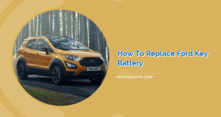 How to Replace Ford Key Battery