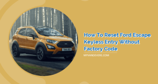 How to Reset Ford Escape Keyless Entry without Factory Code