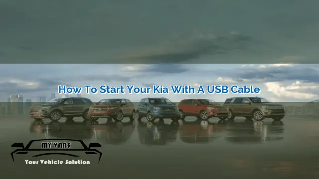 How to Start Your Kia with a USB Cable