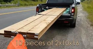 How To Transport 16 Boards In A Pickup Truck