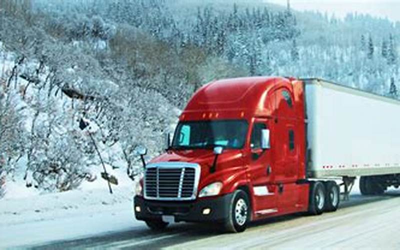 Semi Truck In Snow: Mastering The Winter Roads