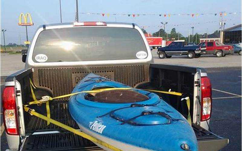 How To Secure Kayak In Truck Bed