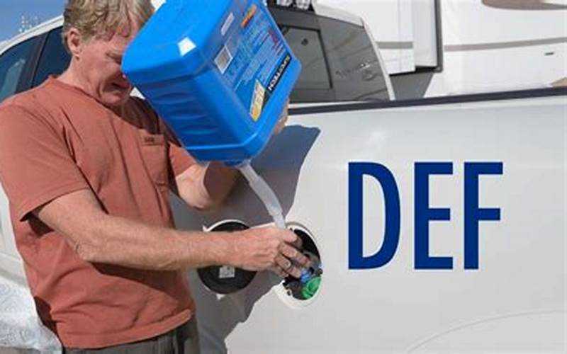 How To Put Def In A Diesel Truck