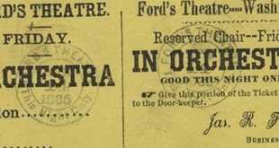 How Much Are Tickets For Ford'S Theater?