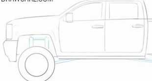 How To Draw A Lifted Chevy Truck: A Step-By-Step Guide