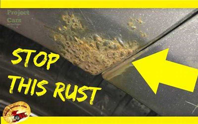 How To Stop Rust Bubbles On Cars