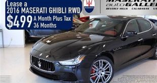 Can You Lease A Maserati?