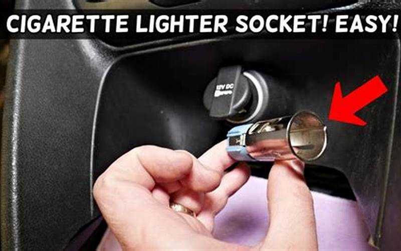 How To Fix Your Car Cigarette Lighter Plug