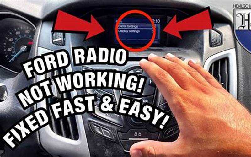 2012 Ford Focus Rest Radio: A Comprehensive Review