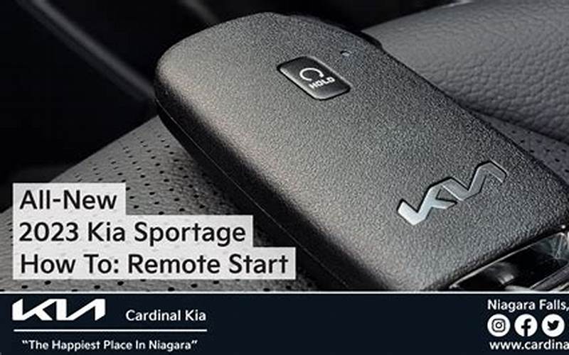 Utube Guide: How To Start A Kia Sportage Without A Key Fob