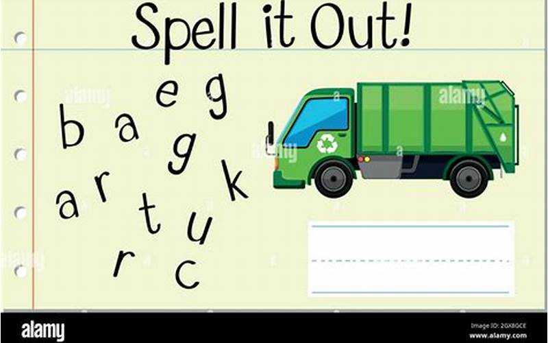 How Do You Spell Truck In English Language?