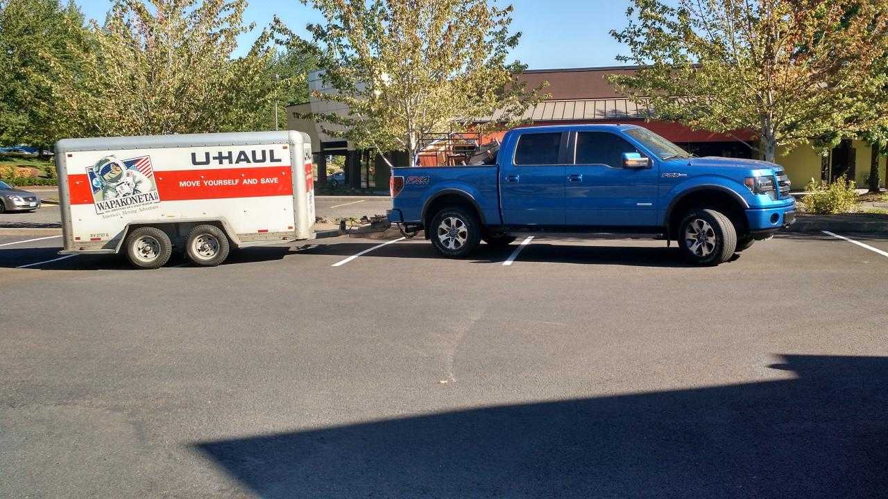 U-Haul 5th Wheel Truck Rental
