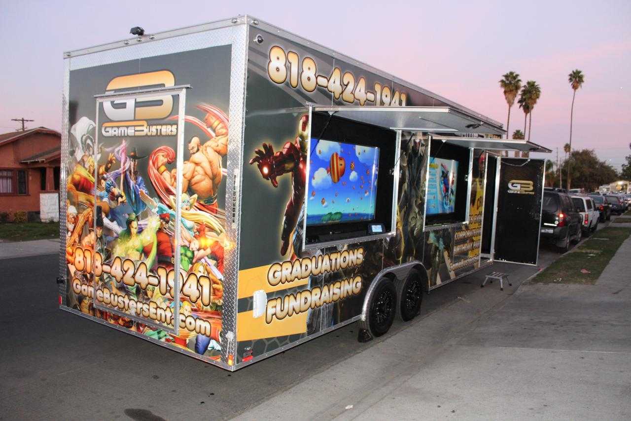 Video Game Trucks For Rent
