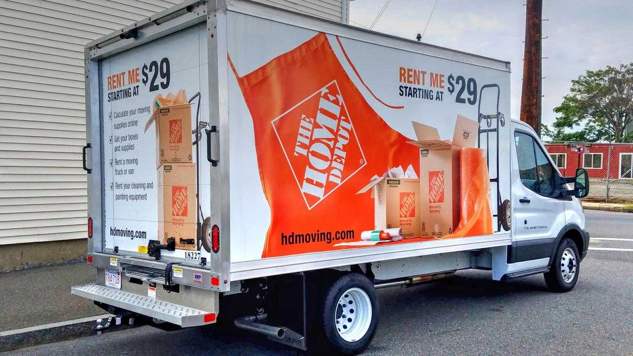 How Much Is A Truck Rental From Home Depot
