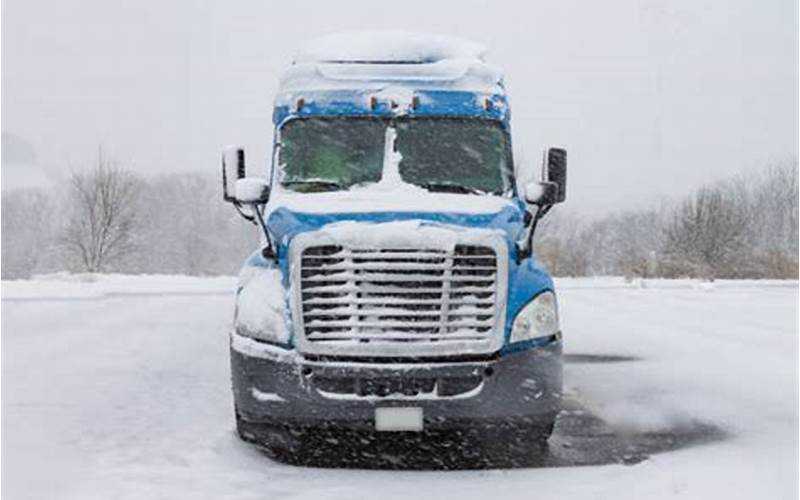 Semi Trucks In Snow: Navigating The Winter Challenges