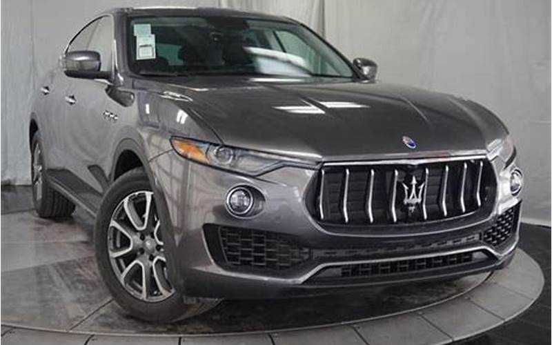 Maserati Suv Lease: A Luxurious Option For Vehicle Owners