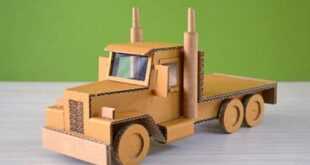 How To Make A Truck With Cardboard