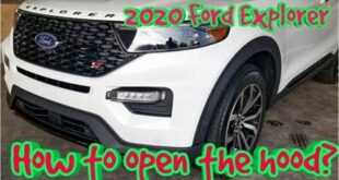 Opening The Hood From The Outside On A Ford Explorer