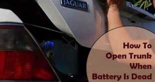 How To Open Ford 2007 Trunk With Dead Battery