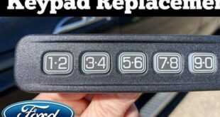 2010 Ford Taurus Key Pad Reset Without 5 Digit Personal Code