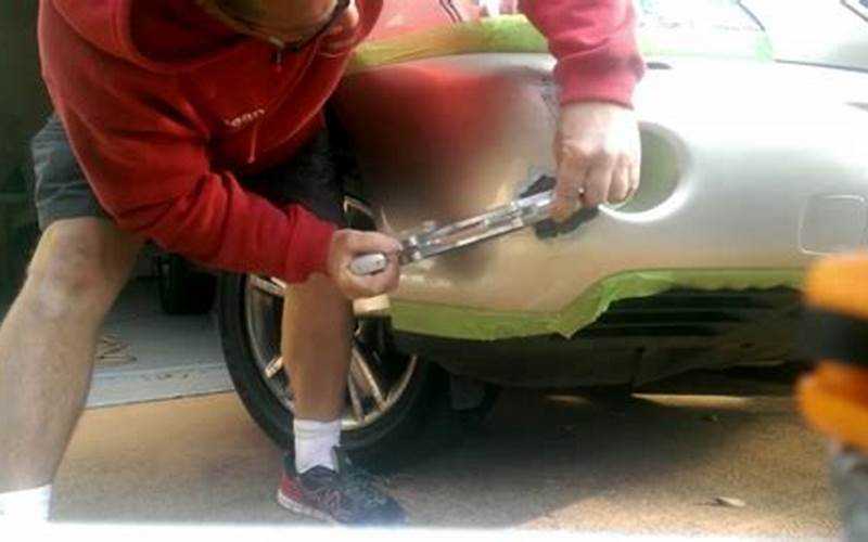 How To Fix A Dent In A Plastic Bumper