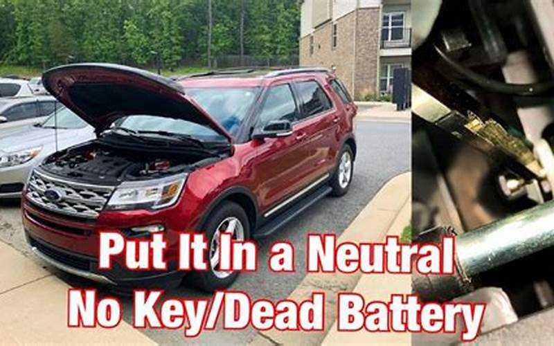 Ford Fusion Shift To Neutral Dead Battery