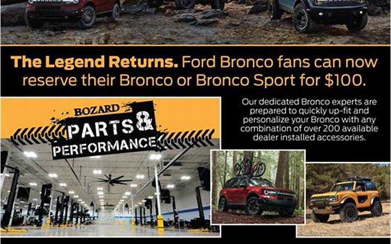 How Long Does It Take To Manufacture And Deliver A Ford Bronco?