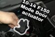 How To Calibrate Blend Door On 2000 Ford F-150