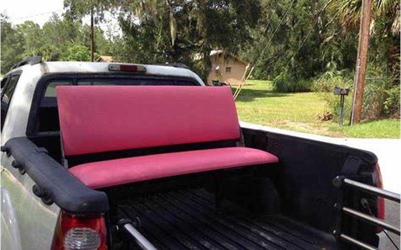 How To Secure Chairs In The Truck Bed